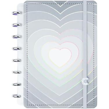 Imagem de Caderno Inteligente, A5, 155 X 22 mm, Grey Love, 80 folhas, Caderno Inteligente