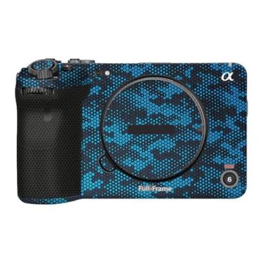 Imagem de JERXTTON Película protetora premium para câmera premium antirarranhões para Sony FX3 ILME-FX3 (azul mamãe)