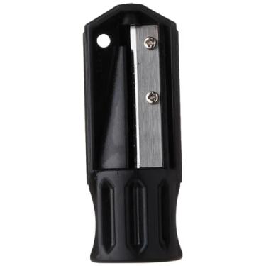 Imagem de Johnson Level & Tool Apontador 300B-25 para lápis de carpinteiro/giz de cera de lenha, preto, 1 apontador