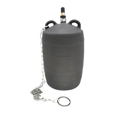 Imagem de Ioensy Plugue de tubo inflável, plugue pneumático com corrente e plugue de teste de bola para a cozinha para cozinha drenagem de drenagem cano doméstico, para Dn100 Dn110