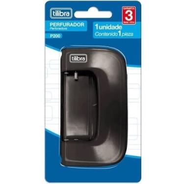 Imagem de Perfurador 2 Furos Tilibra P200 Aqua p/ 10 Folhas