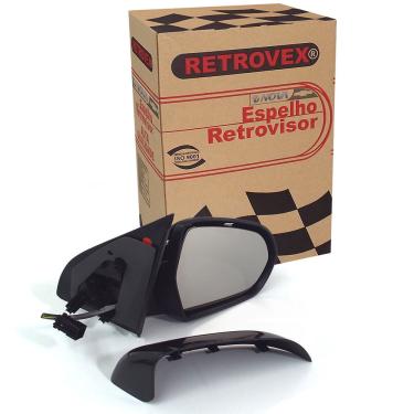 Imagem de Espelho Retrovisor Lado Direito Eletrico Retrovex Agile 2009 A 2014