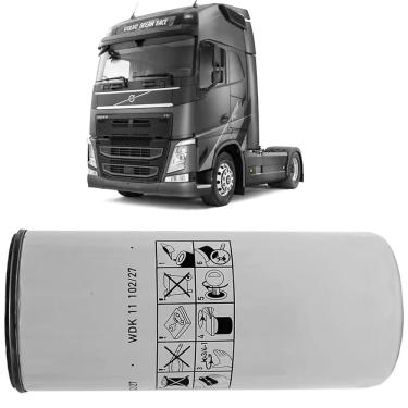 Imagem de Filtro Combustível Volvo FH16 D16E 2013 a 2016 mann-filter WDK11102/27