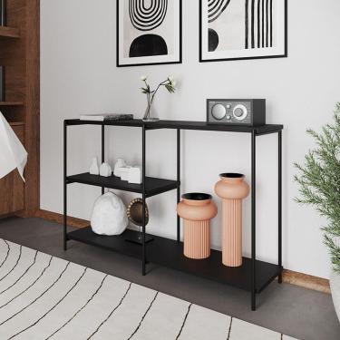 Imagem de Aparador Industrial Artesania Preto 120cm Preto