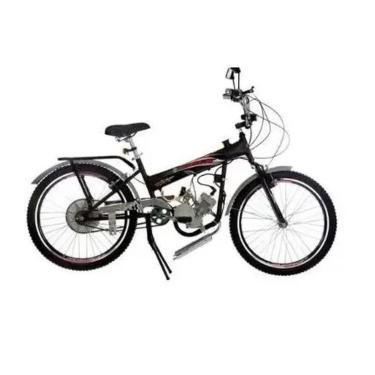 Imagem de Kit Completo Motor Para Bicicleta Motorizada 80Cc