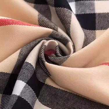 Imagem de Cachecol xale 2021 cachecol feminino luxuoso inverno pashmina xales cobertor quente envoltórios bandana foulard lenços de impressão grossa 2021 (cor: bege)