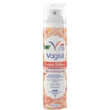 Imagem de Desodorante Spray Íntimo Vagisil Flor de Pessegueiro - 75ml