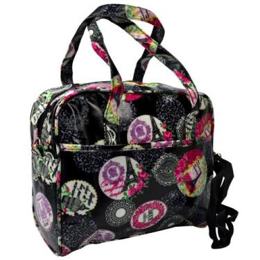 Imagem de Bolsa Feminina Necessaire Térmica Paris Preto CBRN17041 - Commerce Bra