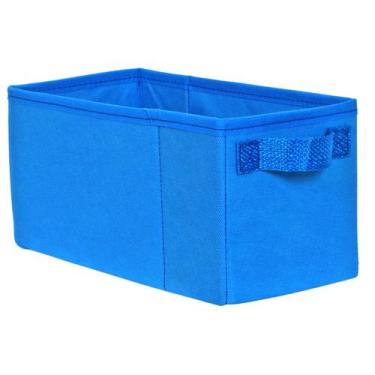 Imagem de Caixa colorida 14x14x28 com alça - Azul - Organibox