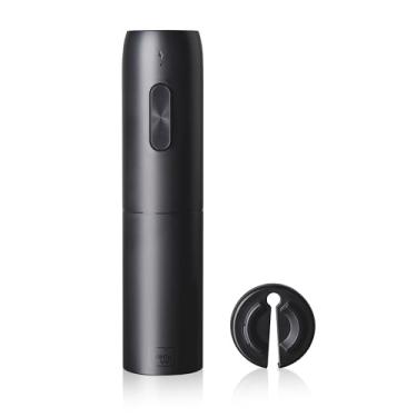 Imagem de Vacu Vin Abridor de vinho elétrico – saca-rolhas automático com carregamento USB – Operação com um toque – abre garrafas sem esforço – Abridor de vinho recarregável para cortiça e rolhas sintéticas