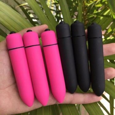 Imagem de Vibrador Bullet  - 10 Velocidades Massageador de Clitóris Estimulador 