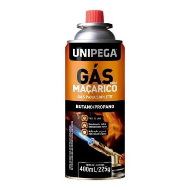 Imagem de Gás para Maçarico Unipega 400ml/225g