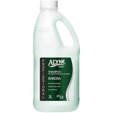 Imagem de Alyne, Shampoo para cabelos, Babosa, 2 Litro, Verde