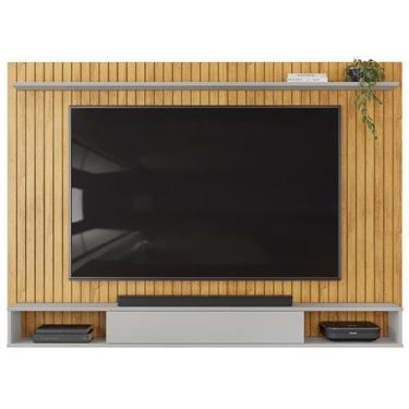 Imagem de Painel Suspenso Tv 70 Pol 193 cm Rio Cedro Bali Dj Moveis - Dj Móveis,