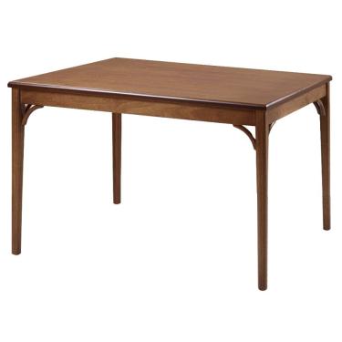 Imagem de Mesa De Jantar Fine Retangular Cor Imbuia Verniz