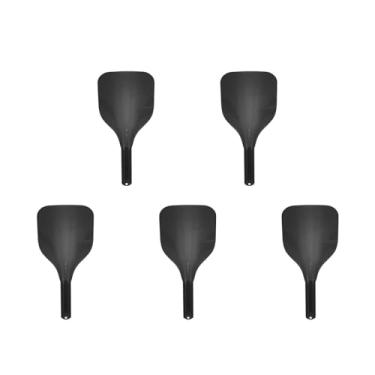 Imagem de WRITWAA 5 Peças De Proteção Spray De Cabelo: Proteção De Plástico Barbeiro Capa Protetora De Rosto Preta Spray De Cabelo Portátil Cabeleireiro Cabeleireiro Protetor De