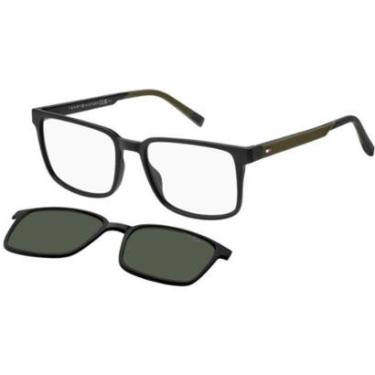 Imagem de Armação De Óculos Tommy Hilfiger Th2145/cs 7zj99 55 Preto Fosco-Masculino