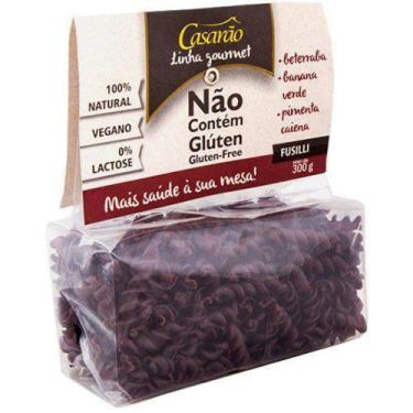 Imagem de Massa Gourmet Fuzilli com Beterraba, Banana Verde e Pimenta Caiena 300