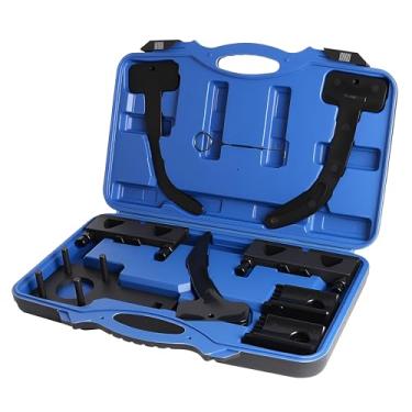 Imagem de Ferramenta de corrente de sincronismo Phaser da árvore de cames + Ferramenta de retenção da árvore de cames + Chave de polia da cambota apta para VW para Jeep para Chrysler para Dodge, para motor