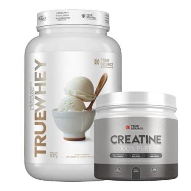 Imagem de True Whey Isolado Fior Di Latte 837g Creatina - True Source