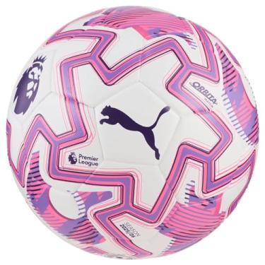 Imagem de PUMA Bola de futebol unissex Orbita Match Premier League (qualidade FIFA), branco-multicolorido AH25, 5