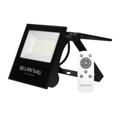 Imagem de Refletor Solar Led Play 30W Ip65 6500K Pt Controle Remoto