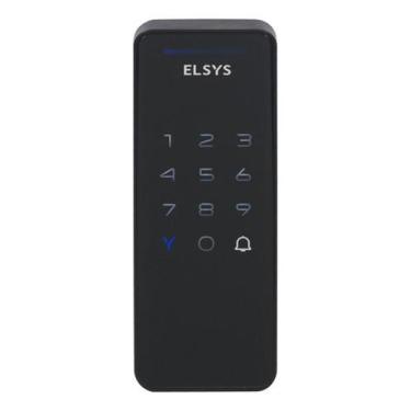 Imagem de Fechadura Digital Elsys Preta Esf-Ds1100V Senha E Tag Pop