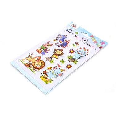 Imagem de Adesivo de Papel Decorado Bichinhos