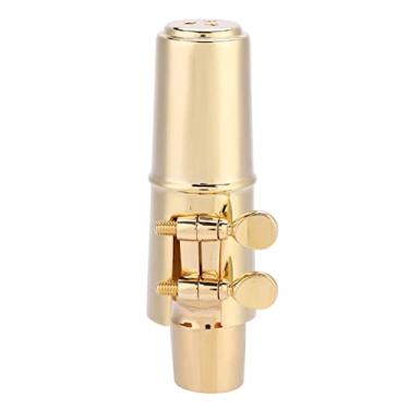 Imagem de Drfeify Bocalista de Brass Alto Sax 6c Com Financiamento Fino, Construção de Metal Durável, ótimo para Players de Música Clássica