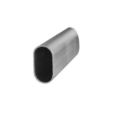 Imagem de Tubo Cabideiro Oval Alumínio Polido 3 Metros Pauma, Alumínio, 3000 mm