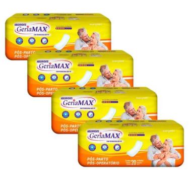Imagem de Absorvente Geriátrico Pós Parto Geriamax 20 Un Incontinência Absorção 