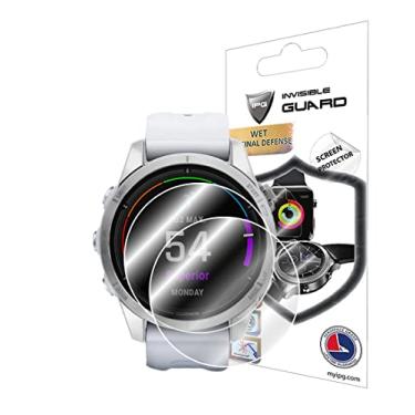 Imagem de IPG Para Garmin Epix™ Pro (2ª Geração) Standard - Protetor De Tela Hidrogel Sapphire Smartwatch (2 Unidades) Película Transparente Hd Invisível Antirriscos Suave/Autorreparadora/Bolha (42 Mm)