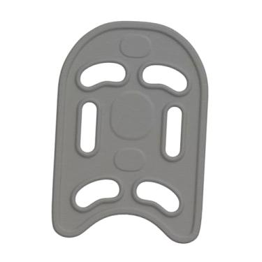 Imagem de Vaveren Prancha de natação, equipamento flutuante de secagem rápida, aprenda a nadar, portátil, antiderrapante, para prática de festa na piscina para crianças, Cinza
