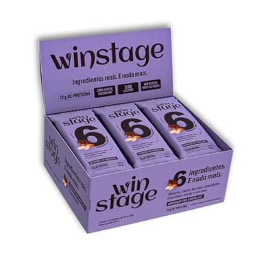 Imagem de Barra de Proteína Sabor Amendoim e Chocolate 12x54g Winstage