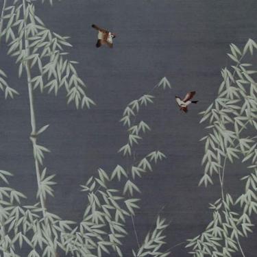 Imagem de Mural De Parede Classic Designs Folhagem Azul M170306