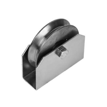 Imagem de Roldana Ferro Maciça 70 Tipo V (Cantoneira) Aço - Ferrosul - Metalurgi