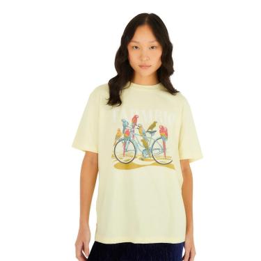 Imagem de T-Shirt Farm Rio Media Bicicleta Aves-Feminino