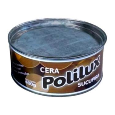 Imagem de Cera Pastosa Polilux Para Móveis Madeira Lata Sucupira 400G - Borlen