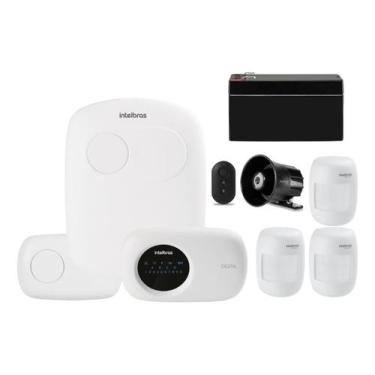 Imagem de Kit Alarme Amt 2118 Eg C/ 3 Sensores Infravermelho Cf - Intelbras