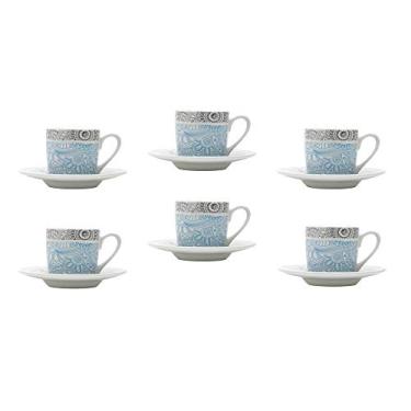 Imagem de Conjunto de 6 Xícaras de Café com Pires Patt Bon Gourmet