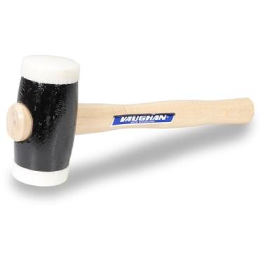 Imagem de VAUGHAN Martelo facial de nylon, cabeça de liga de zinco cromada, 2 kg, NT250, VN58418