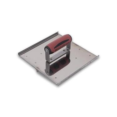 Imagem de MARSHALLTOWN The Premier Line Cabo CG83812D DuraSoft 20,8 cm por 20,8 cm, raio de 3/8 polegadas, aço inoxidável de 1/2 polegadas de profundidade Chicago Groover