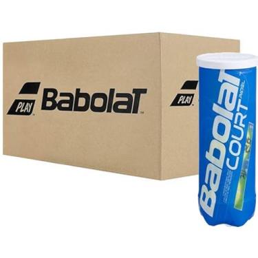 Imagem de Babolat Bolas de padel para quadra – Caixa com 24 latas (72 bolas) – 3 bolas/lata