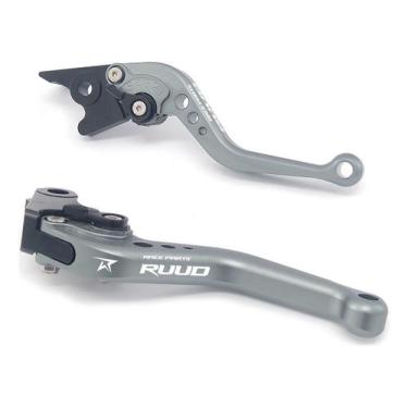 Imagem de Manete Esportivo Ajustável Cb 1000r Cb1000 - Ruud Race Parts, Titanium
