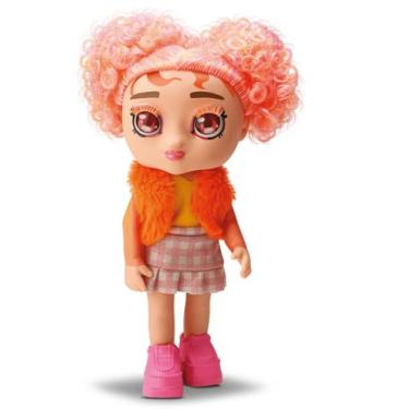 Imagem de Boneca Diver Surprise Teens K-pop Laranja c/acessórios surpr - Diverto