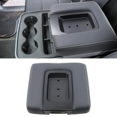 Imagem de GafeSkui Tampa do apoio de braço do console central do banco dianteiro compatível com Chevrolet Chevy Silverado Suburban Tahoe GMC Sierra Yukon XL 22881398