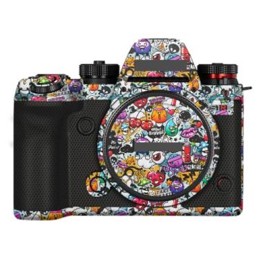 Imagem de Película protetora para câmera SIR II S1RM2 Película protetora antiarranhões para Panasonic Lumix SIRII S1R Mark II (Graffiti White)