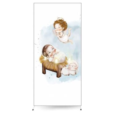 Imagem de Painel Romano Lateral 0,90mx 2,20m Natal Veste Facil (PLNAT0063)