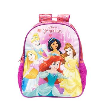 Imagem de Mochila Infantil com Rodinha Princesas – Xeryus