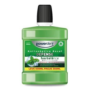 Imagem de Antisséptico Bucal Defence Powerdent Hortelã 500ml